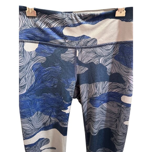 🌸3/$15🌸JoyLab Womens Extra Small Blue Camouflage Leggings - Picture 2 of 6